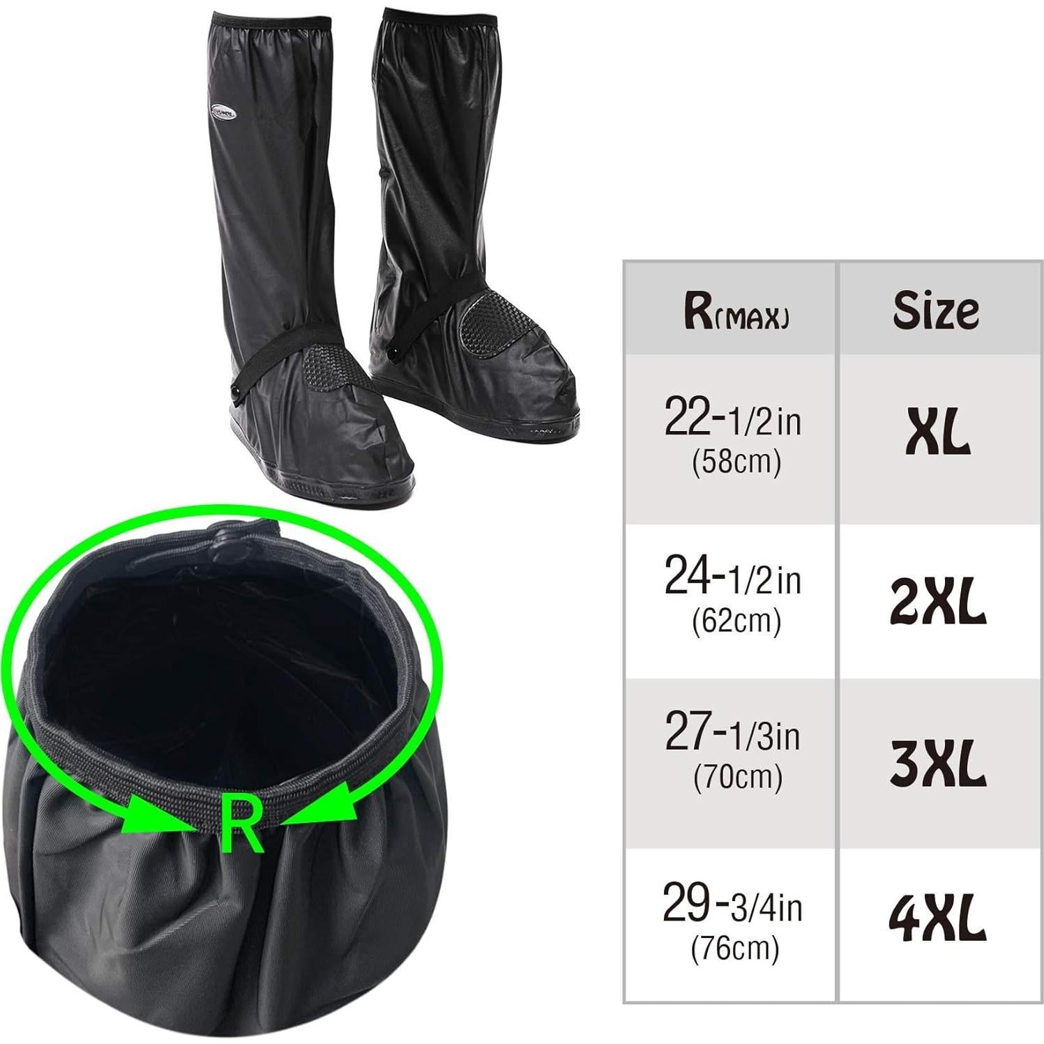 Cubiertas de Zapatos Impermeables Life-C 3XL para Lluvia y Nieve