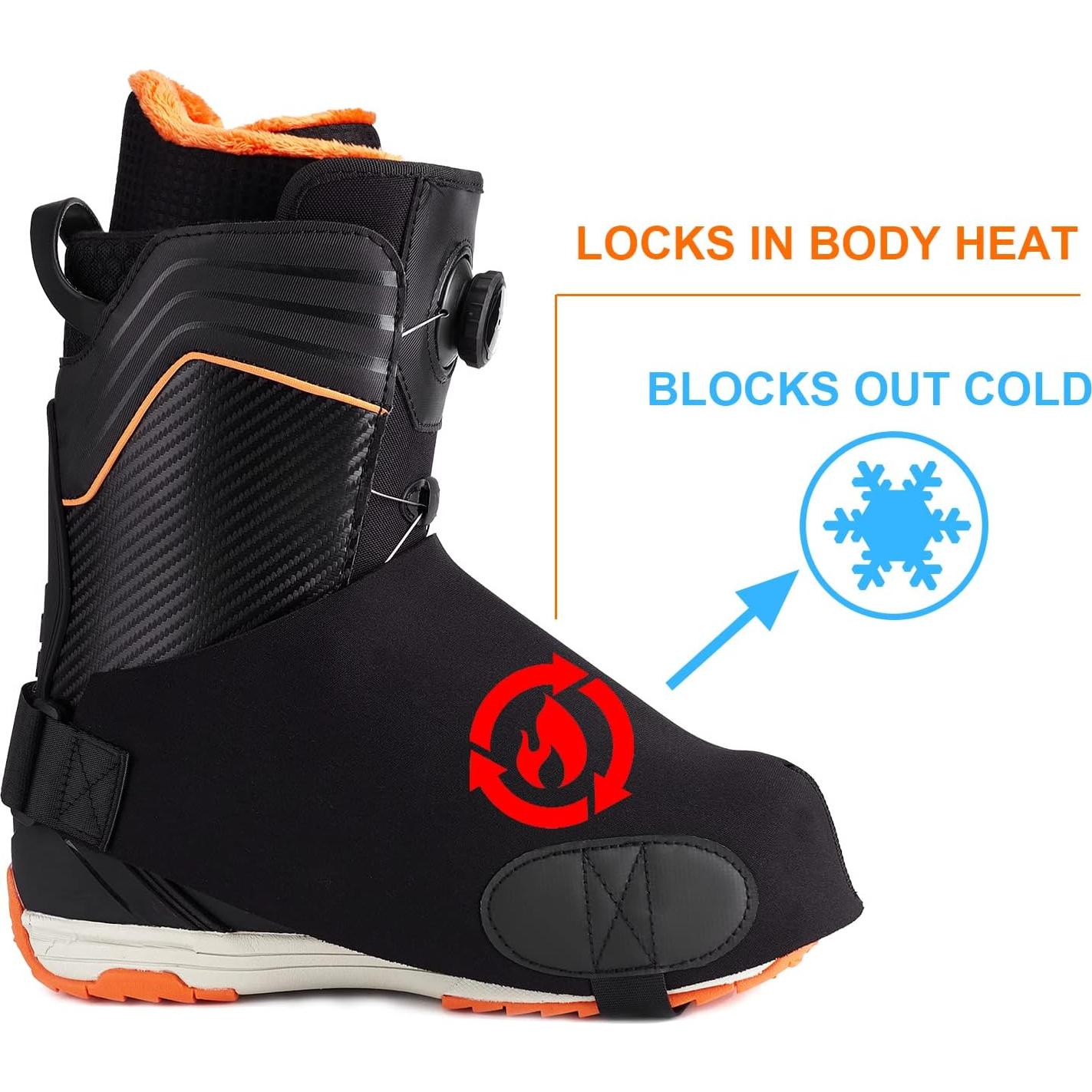 Cubiertas Aisladas para Botas QEES - Calentadores de Pies Unisex