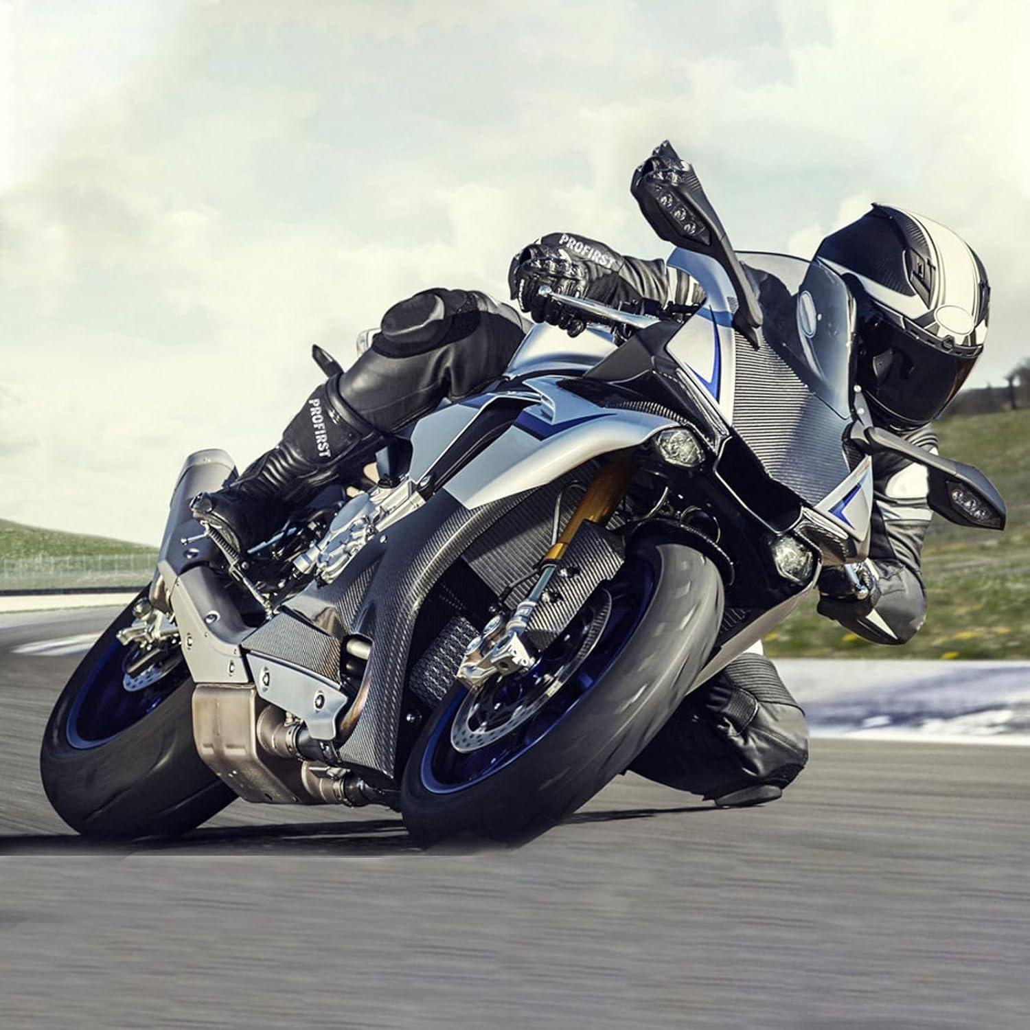 Botas de Motocicleta PROFIRST para Hombres y Mujeres - Negro