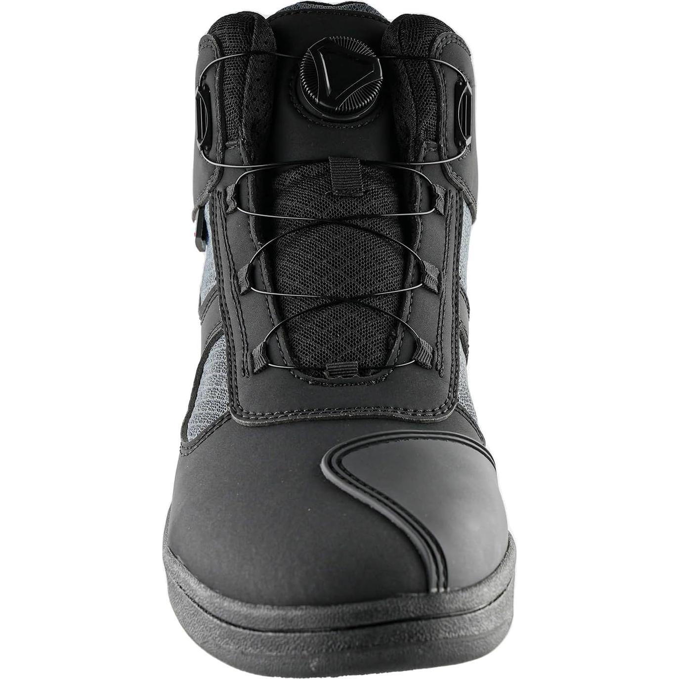 Botas de Motocicleta para Hombre Power Gear 11 Negro Gris