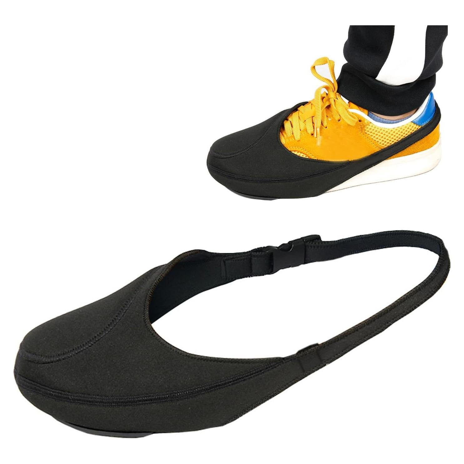 Cubierta de Zapato para Cambio de Motocicleta DYEKNEE Negra