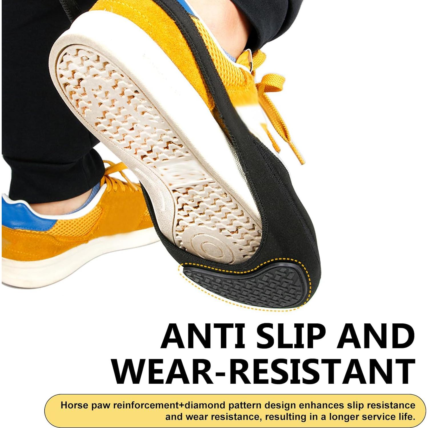 Cubierta de Zapato para Cambio de Motocicleta DYEKNEE Negra