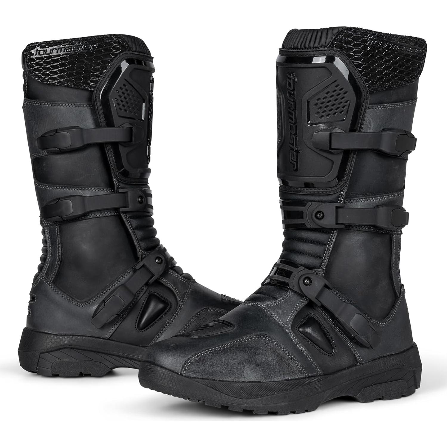 Botas de Motocicleta Impermeables Tourmaster Highlander ADV 12