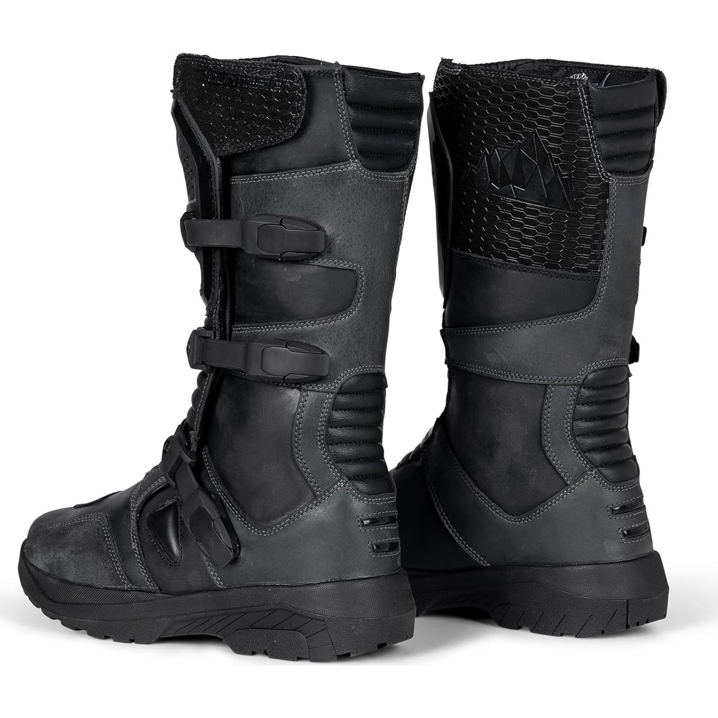 Botas de Motocicleta Impermeables Tourmaster Highlander ADV 12