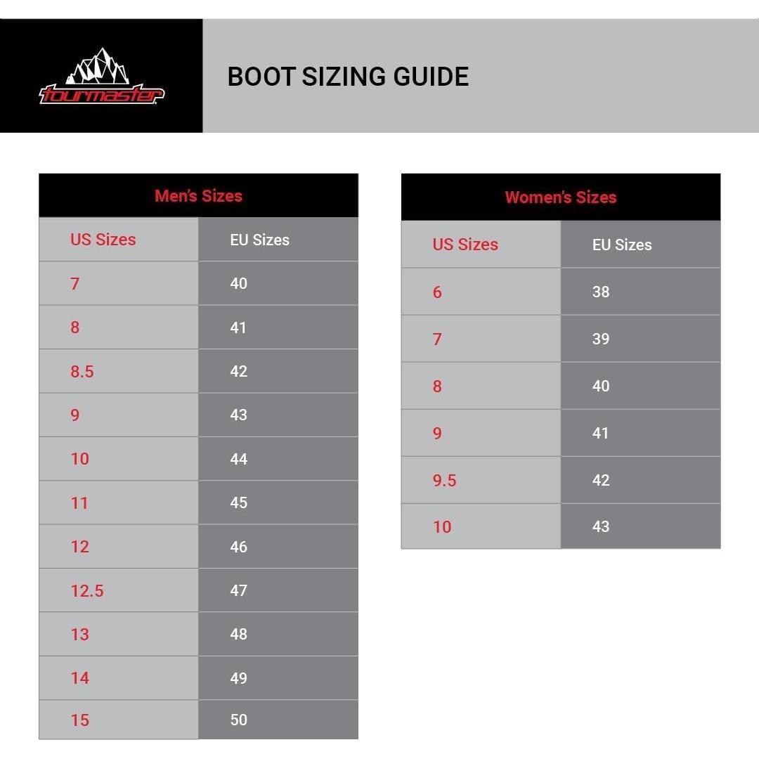 Botas de Motocicleta Impermeables Tourmaster Highlander ADV 12