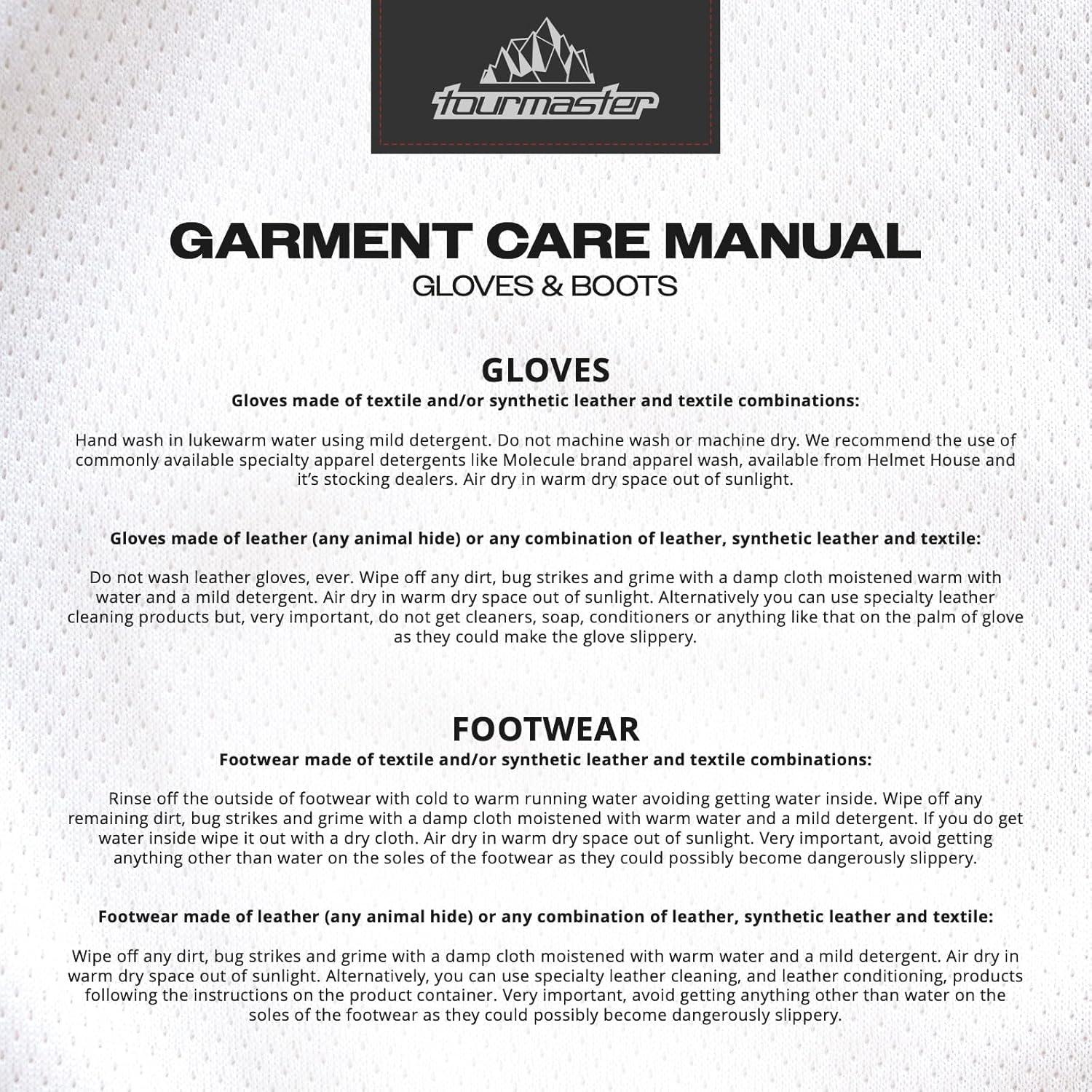 Botas de Motocicleta Impermeables Tourmaster Highlander ADV 12