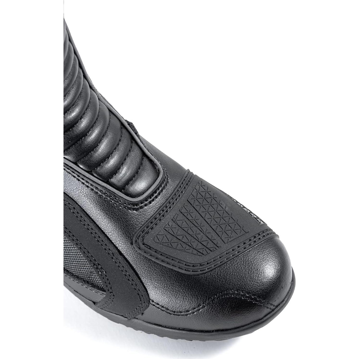 Botas de Motocicleta KRONOX Lanin para Hombre y Mujer - Antideslizantes y Reflectantes