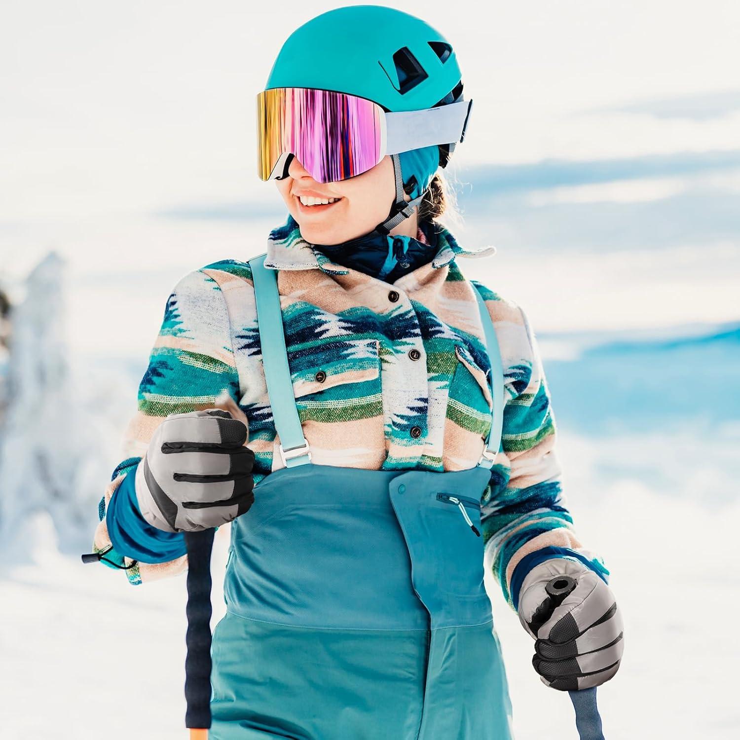 Guantes de Esquí Pleneal Unisex Impermeables Térmicos 0.2kg