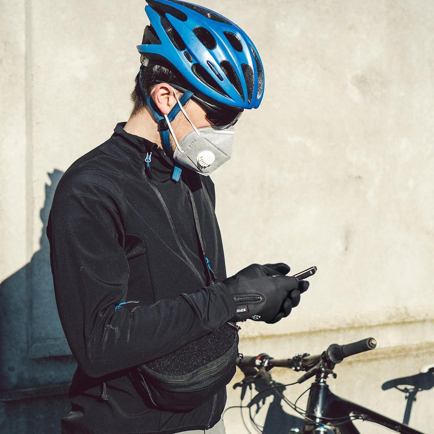 Guantes Sin Dedos Impermeables Bencailor para Hombre - 2 Pares