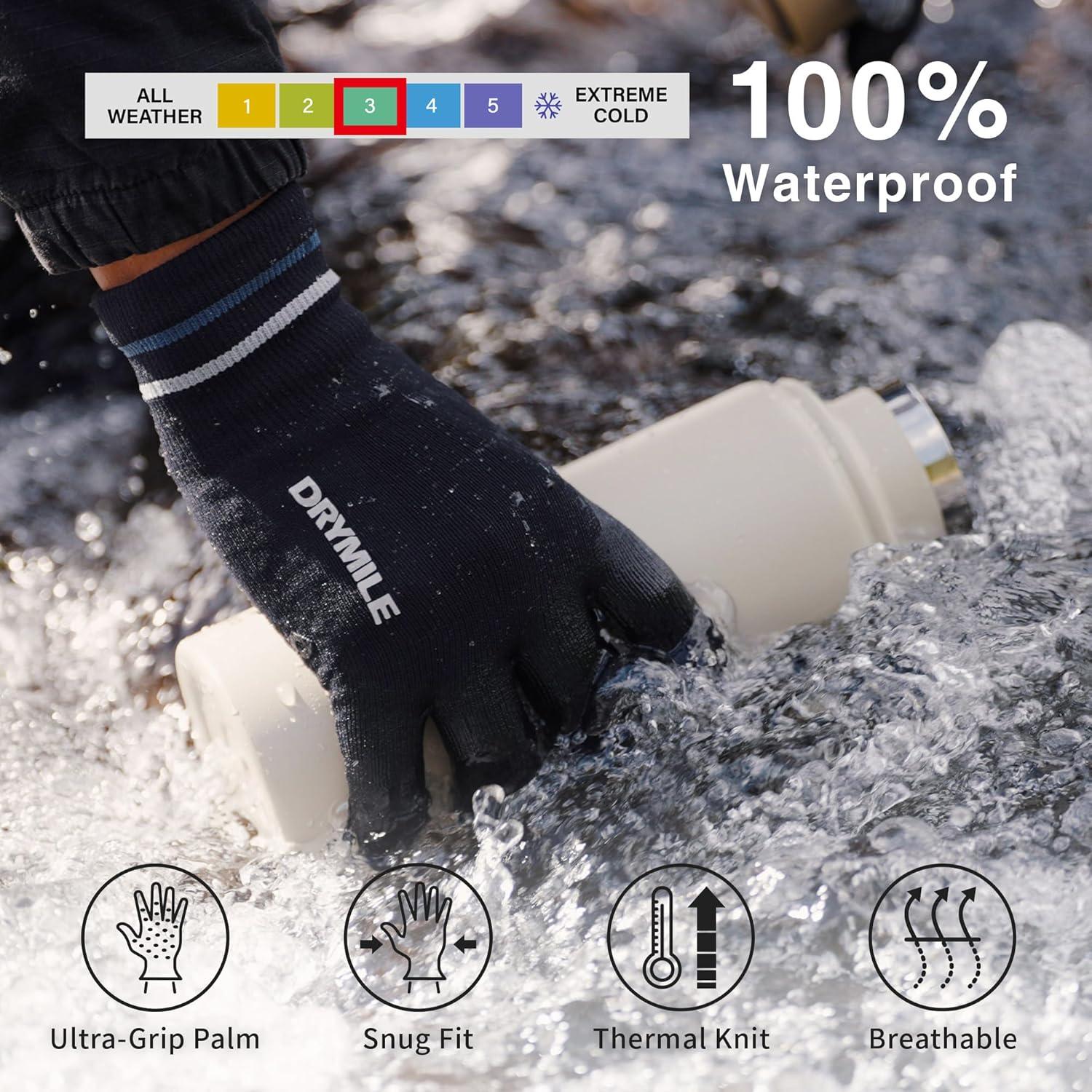 Guantes Impermeables Hyla DRYMILE Táctiles para Invierno Unisex