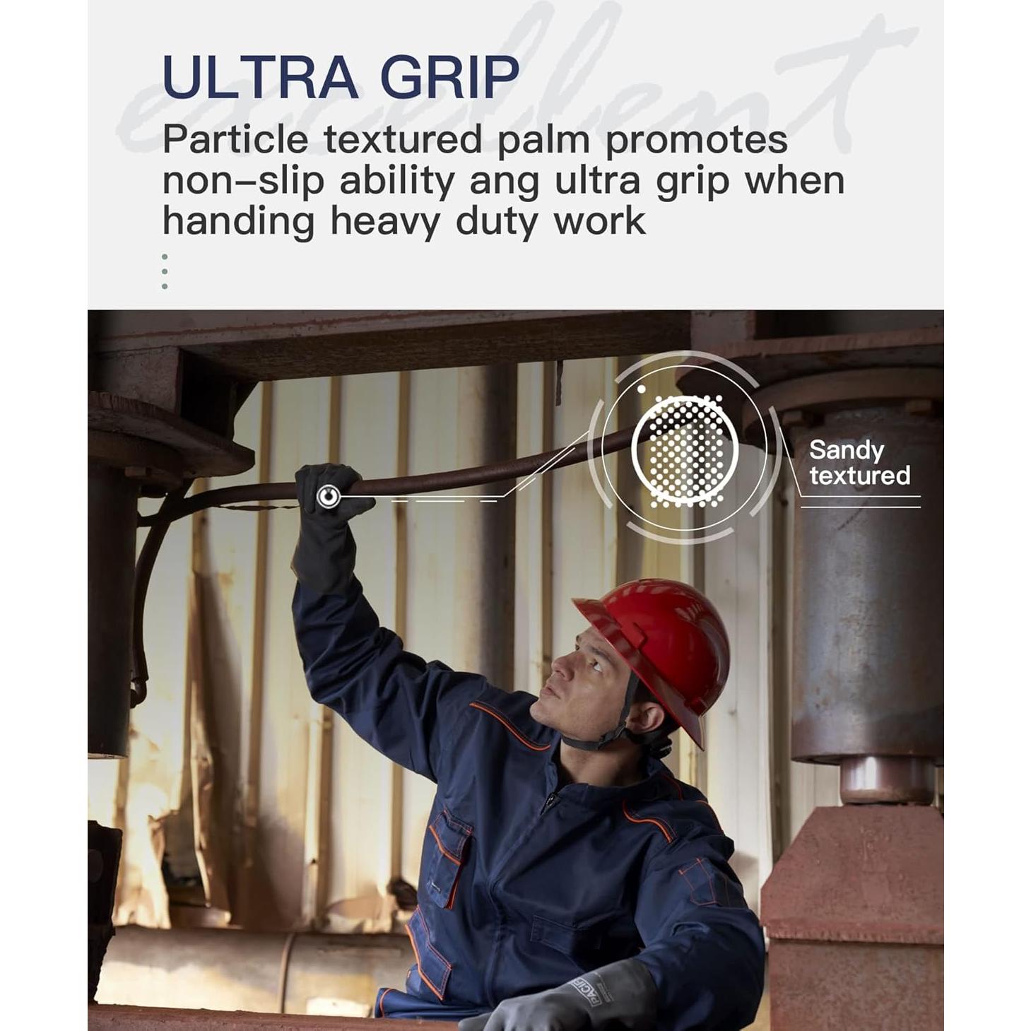 Guantes Químicos PACIFIC PPE 2 Pares M/8 Resistentes al Ácido