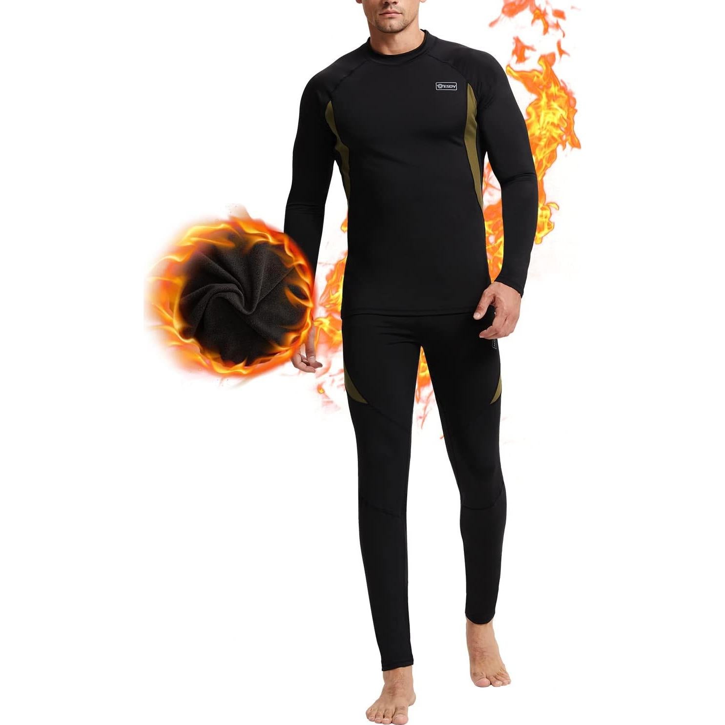 Conjunto de Ropa Interior Térmica CL Convallaria Hombre Grande