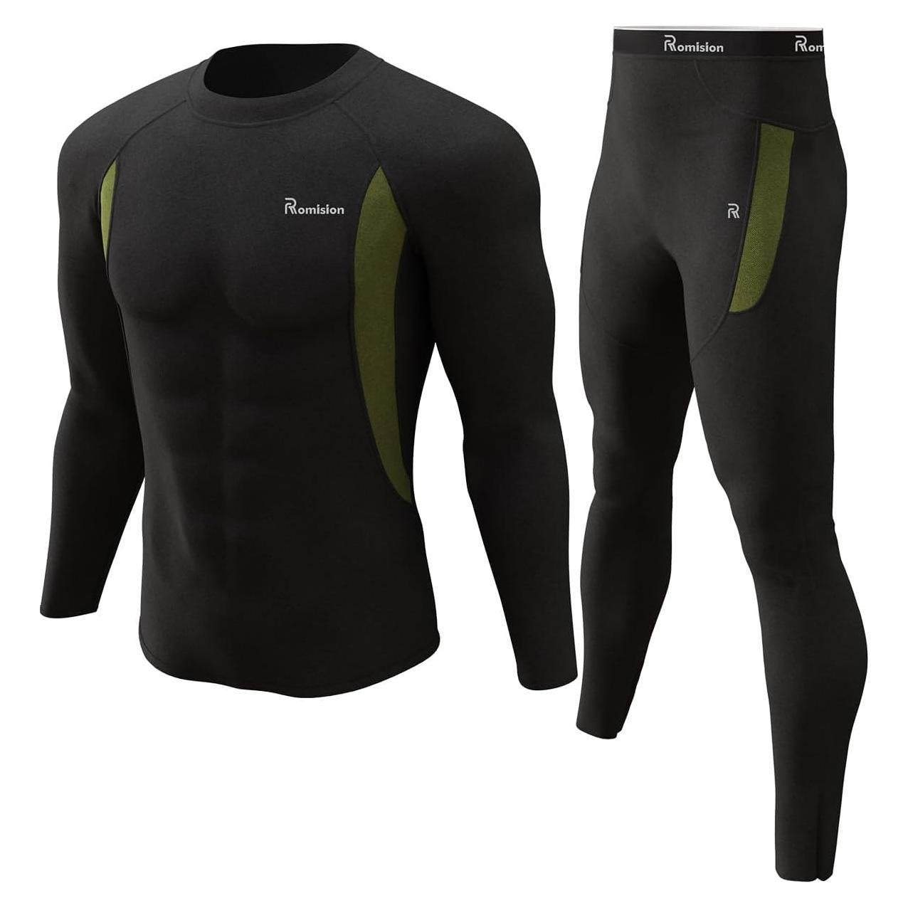 Conjunto Térmico para Hombres Romision - Pantalones Largos Forrados