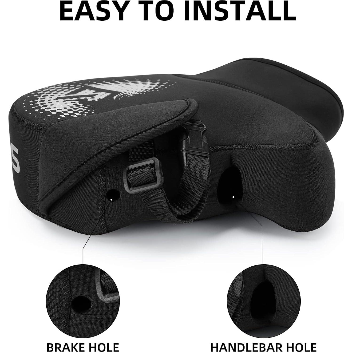 Manoplas para Manillar ROCKBROS Térmicas para Motocicleta