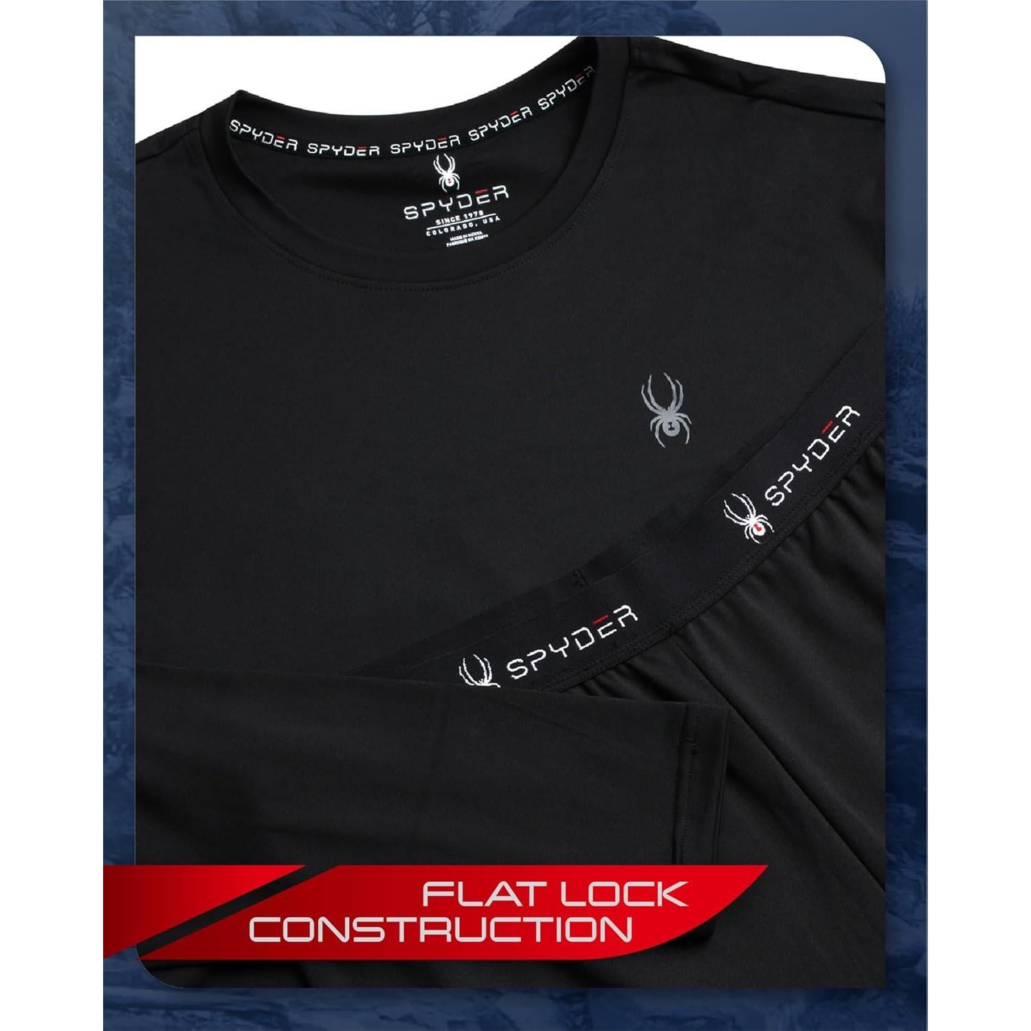 Conjunto Térmico para Hombre Spyder - 2 Piezas, Forro Polar