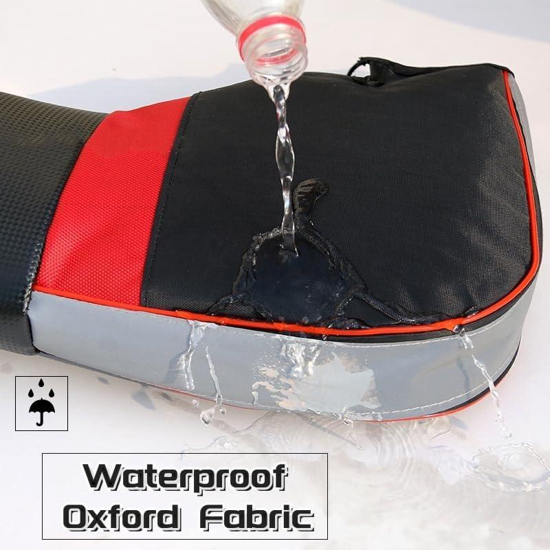 Guantes de Manillar HKSICHENGKEJI Térmicos Impermeables para Motocicleta