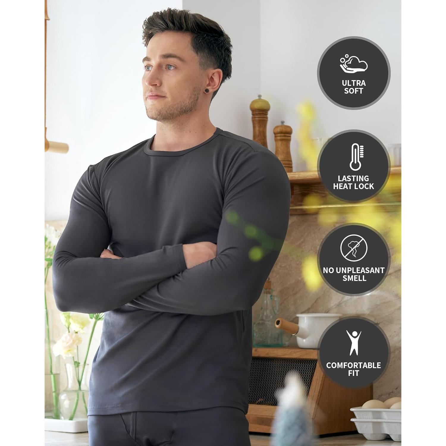 Ropa Interior Térmica WEERTI Long Johns para Hombres XXL