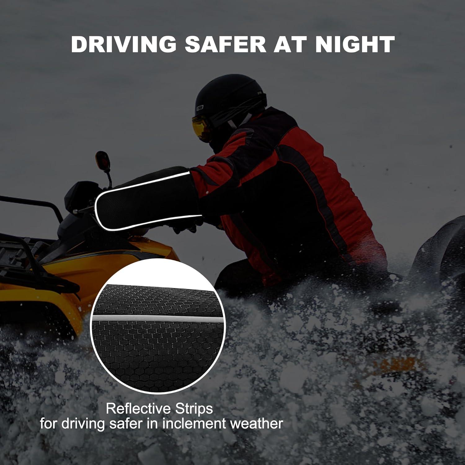 Guantes MYDAYS ATV Mitones Táctiles Impermeables 39.9x38.1cm