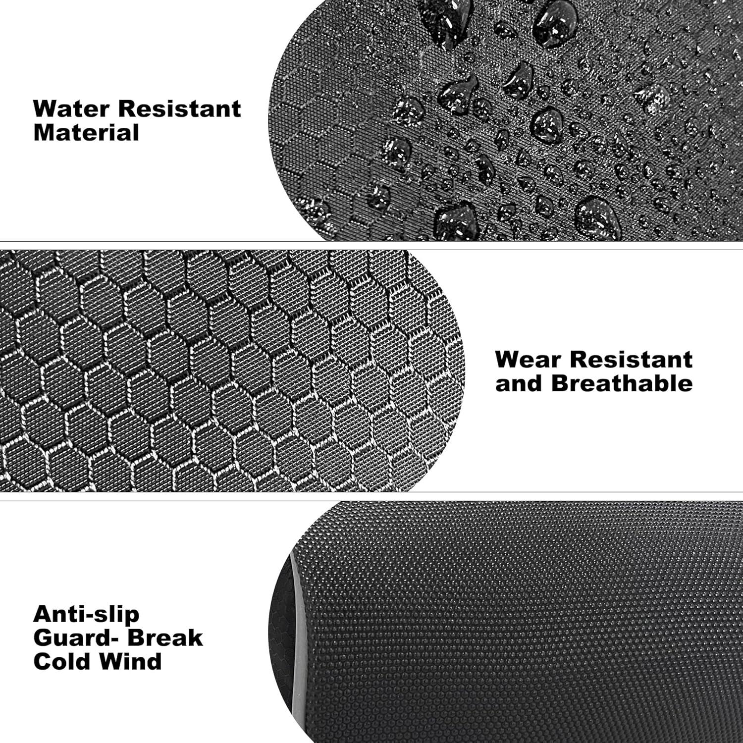 Guantes MYDAYS ATV Mitones Táctiles Impermeables 39.9x38.1cm