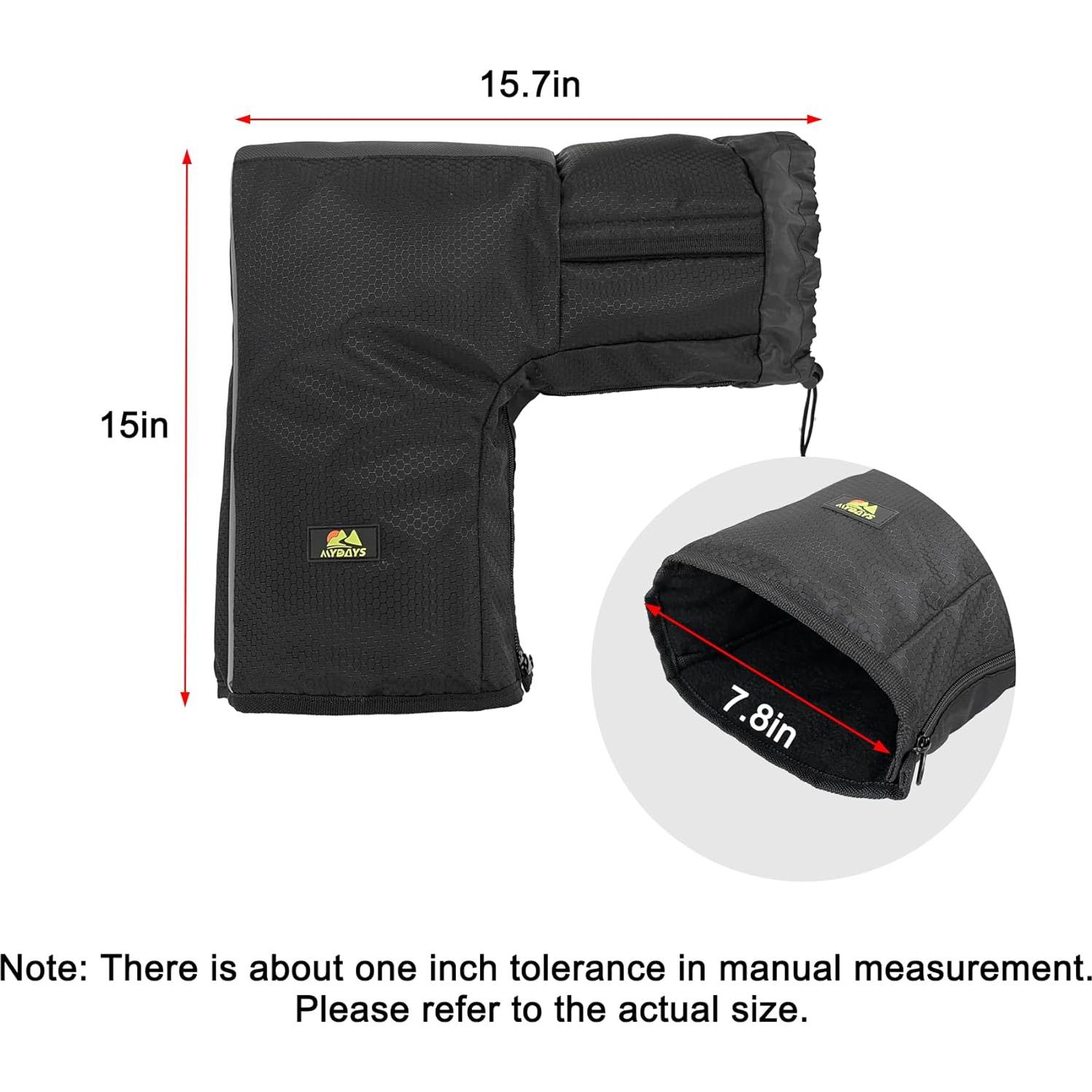 Guantes MYDAYS ATV Mitones Táctiles Impermeables 39.9x38.1cm