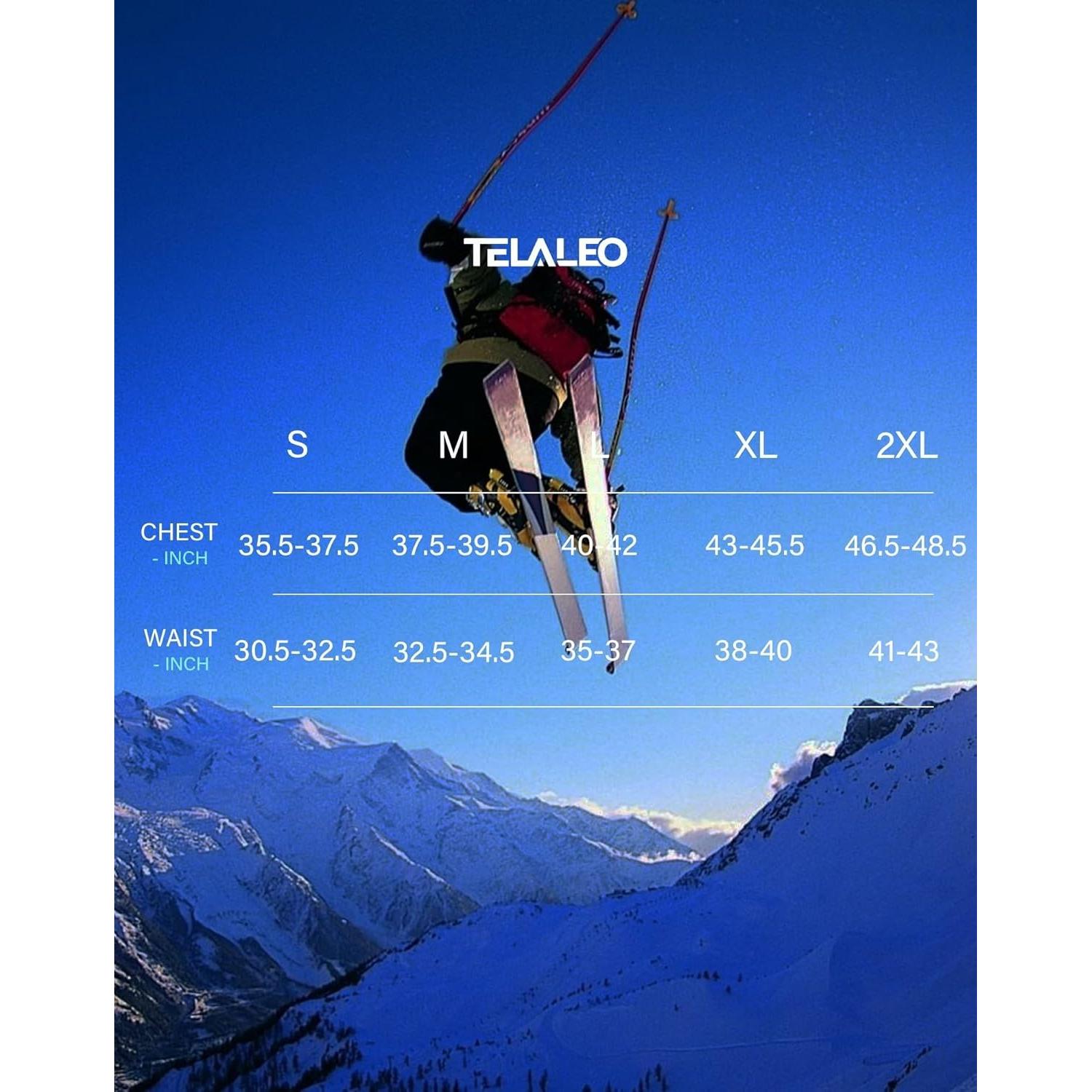 Camisetas Térmicas de Compresión TELALEO Hombre 5 Piezas