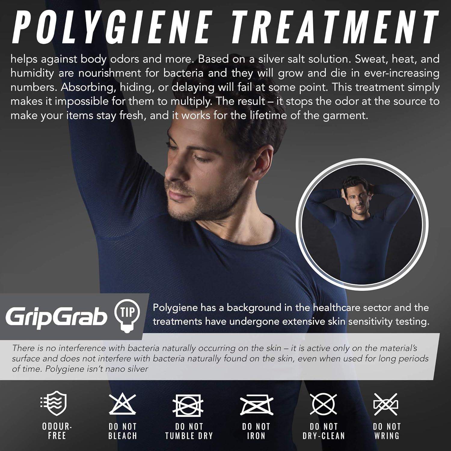 Capa Base Térmica GripGrab Ride Mujer Grande Negra