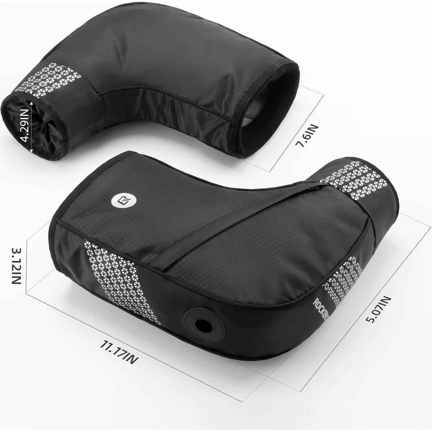 Mitones para Manillar ROCKBROS Térmicos para Ciclismo Negro