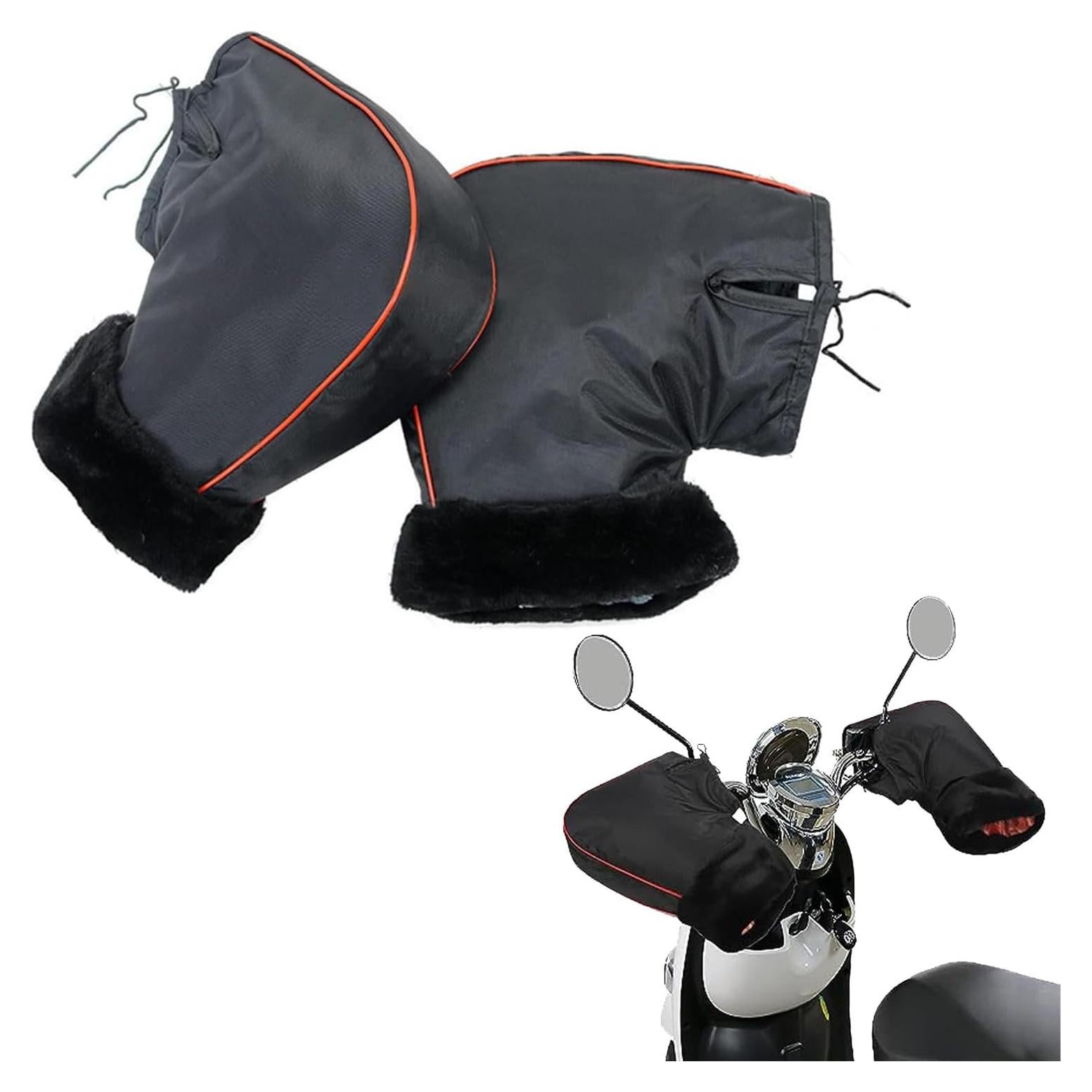 Manoplas Calentadoras para Manillar de Motocicleta Genérica - Impermeables y Térmicas