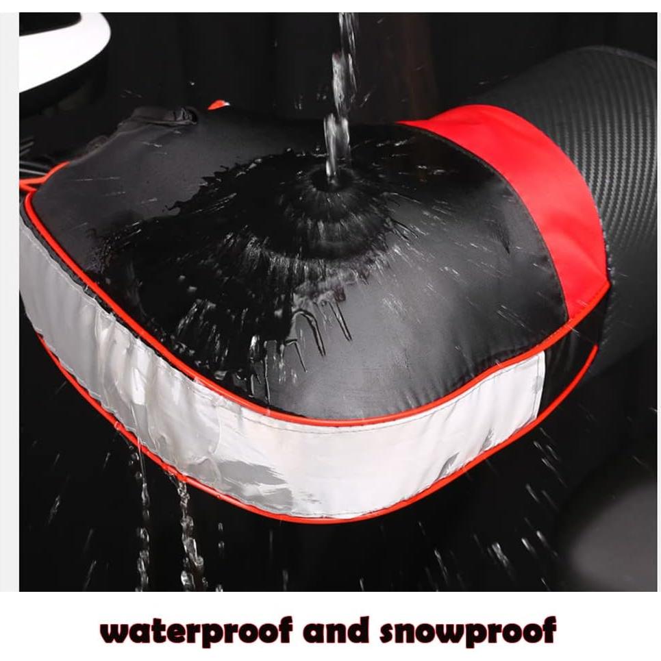 Manoplas Calentadoras para Manillar de Motocicleta Genérica - Impermeables y Térmicas