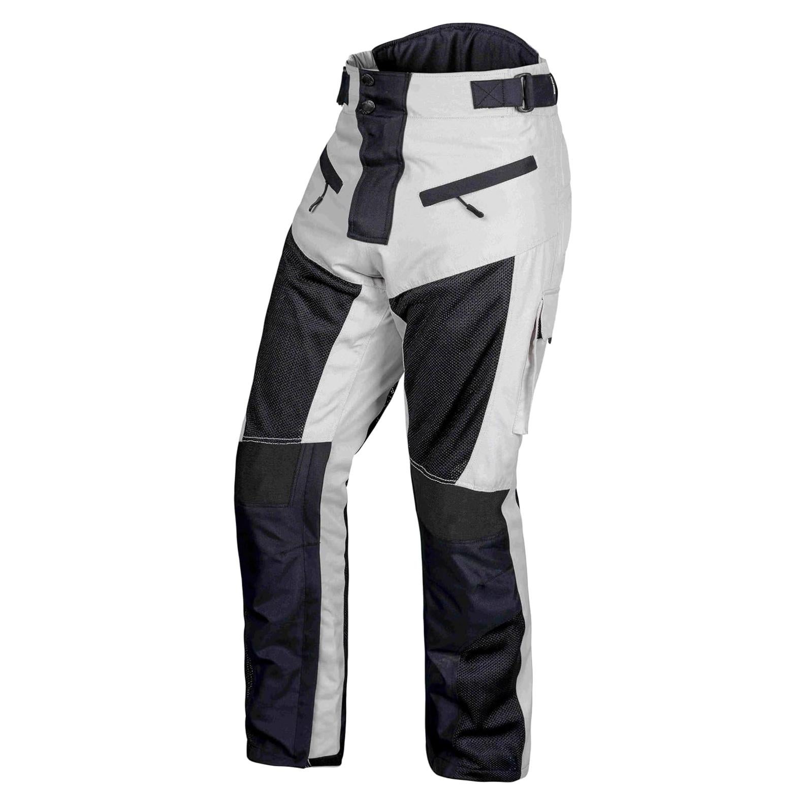 Pantalones de Motocicleta de Malla WICKED STOCK Gris 34W x 32L