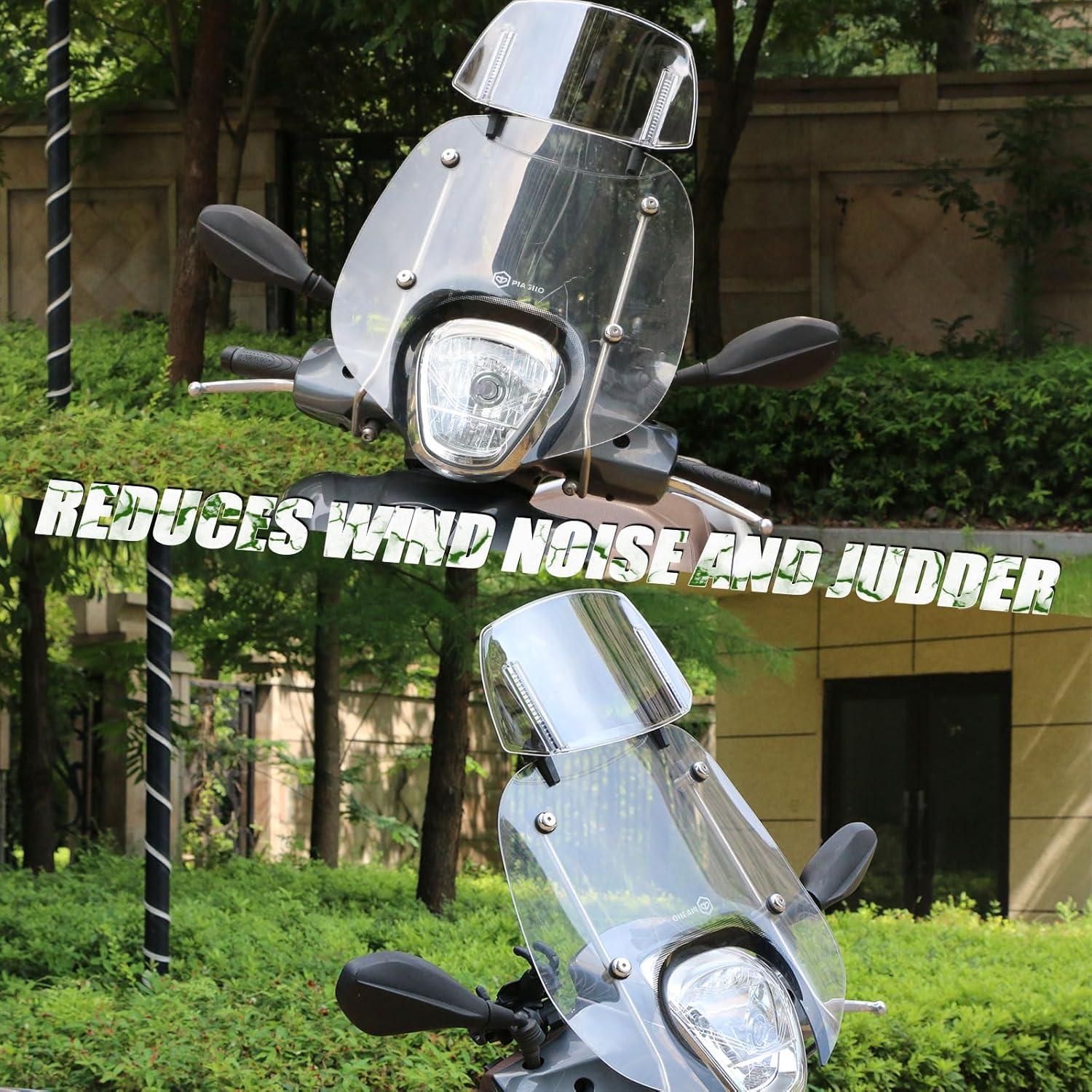 Extensión de Parabrisas Universal PACEWALKER para Motocicleta 10cm