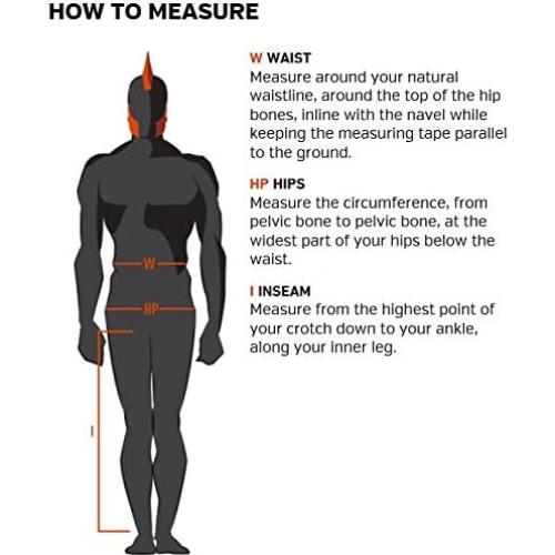 Pantalones de Moto Impermeables WICKED STOCK con Armadura CE 36W x 30L