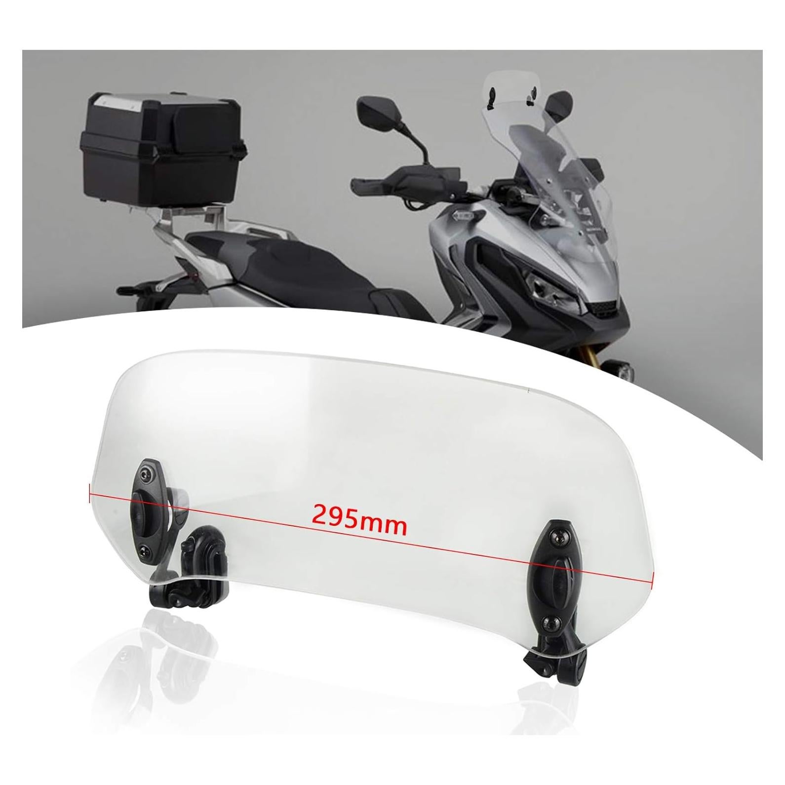 Extensión de Parabrisas Ajustable LANQIAN 295mm Universal