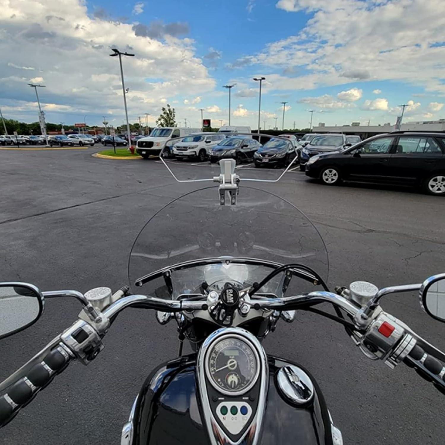 Extensión de Parabrisas Universal Sresk HDWINDSHIELD para Motocicletas