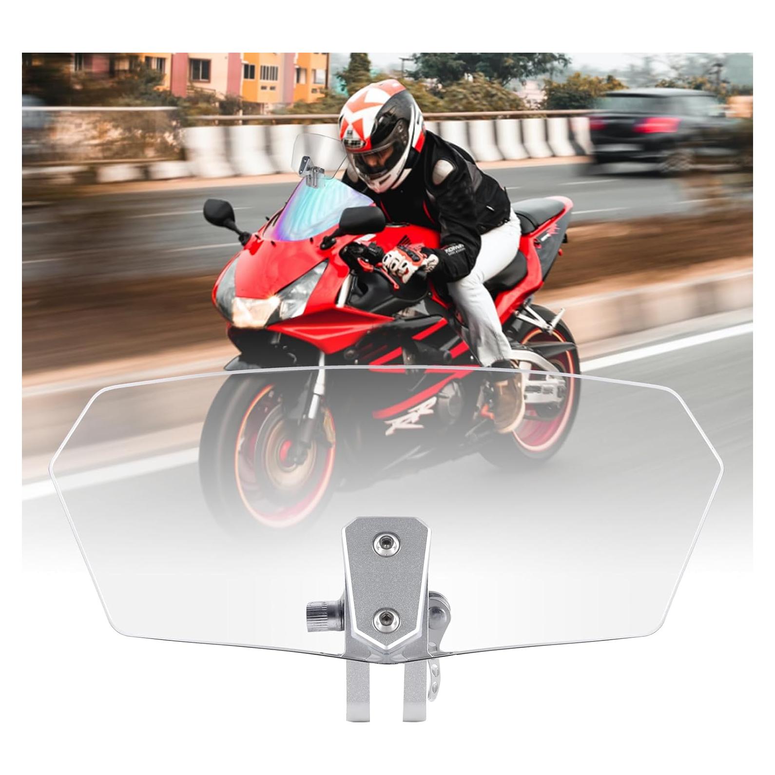 Extensión de Parabrisas Universal Goldfire para Motocicleta Transparente