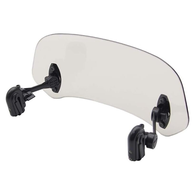 Extensión de Parabrisas Ajustable Evomosa para Motocicleta Gris