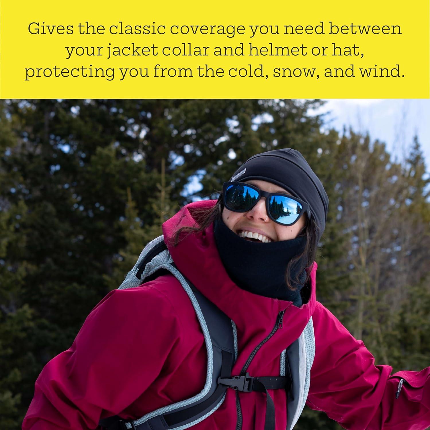 Calentador de Cuello Turtle Fur Original - Forro Polar Negro