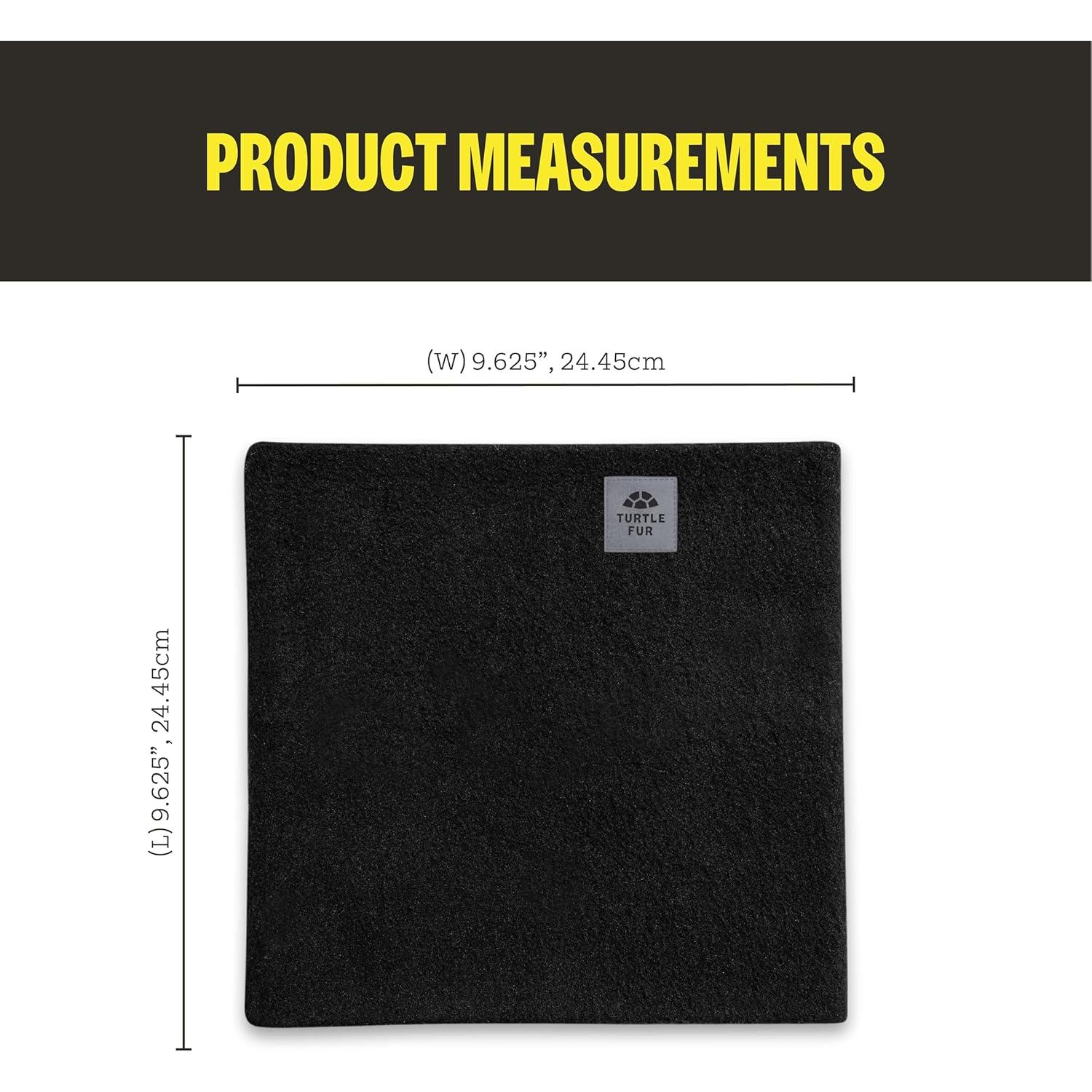 Calentador de Cuello Turtle Fur Original - Forro Polar Negro