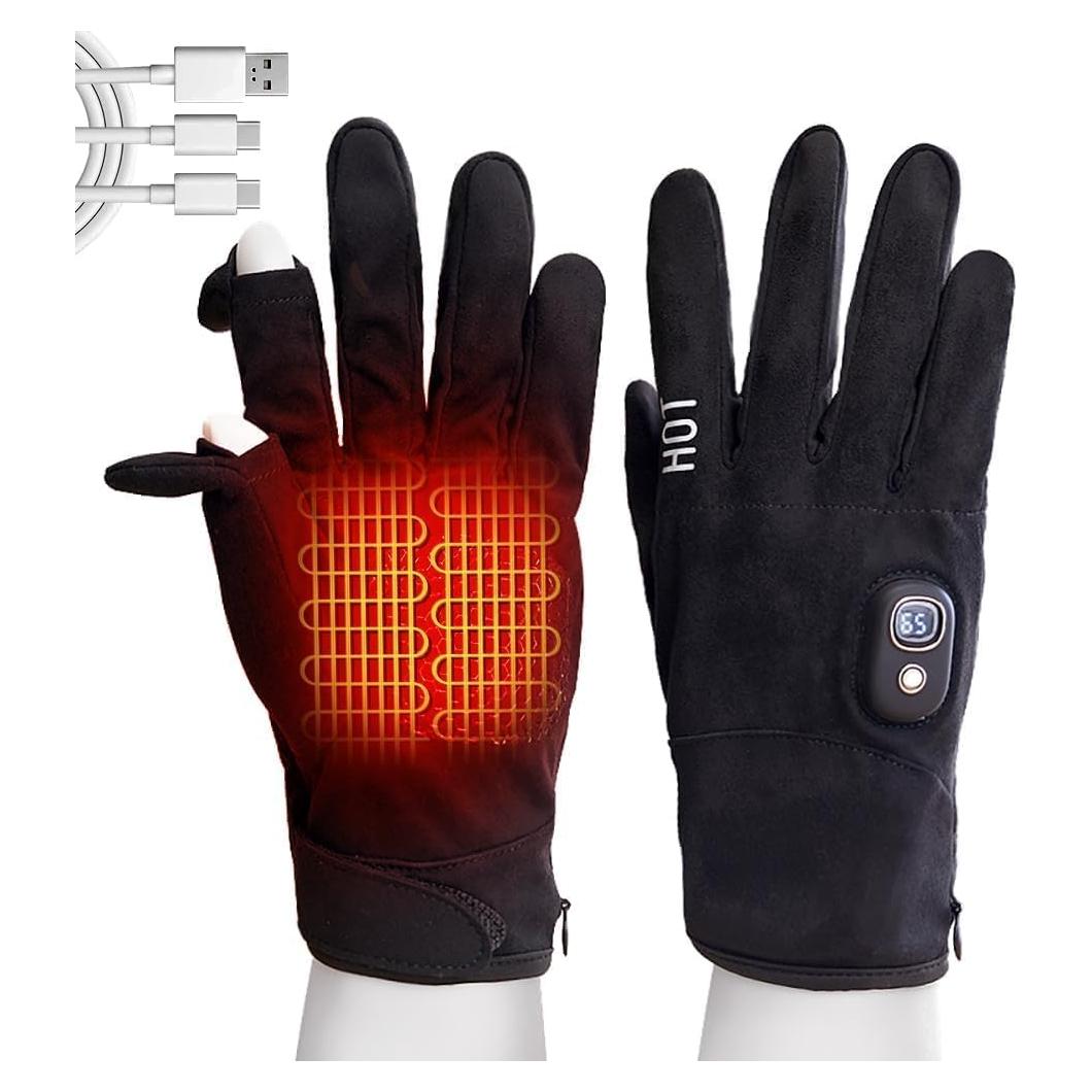 Guantes Calentados Eléctricos Yoostooper S5 - Táctiles, Unisex