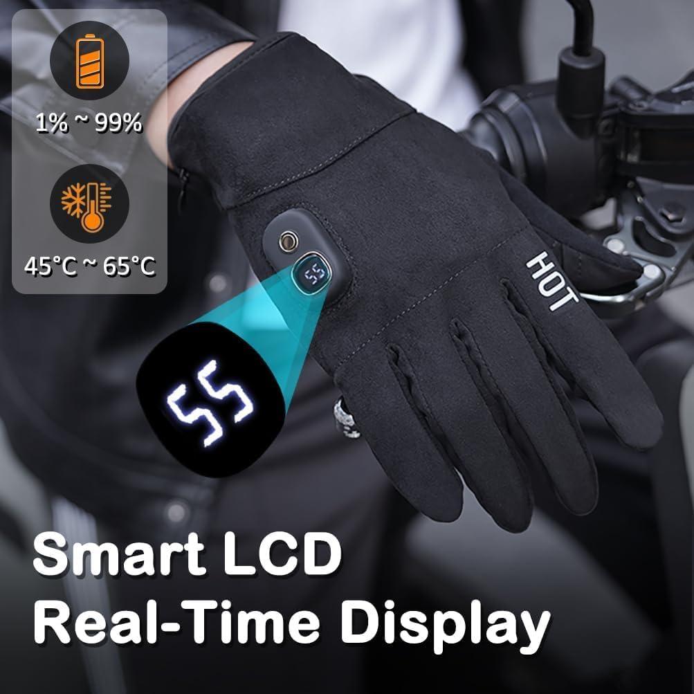 Guantes Calentados Eléctricos Yoostooper S5 - Táctiles, Unisex