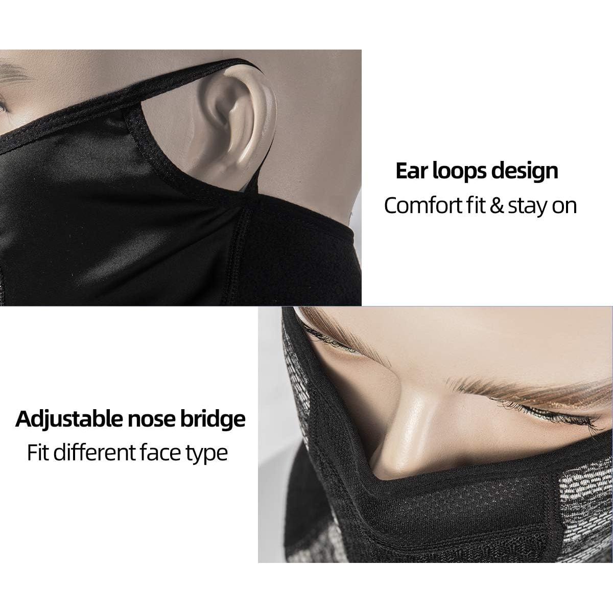 Calentador de Cuello de Invierno ROCKBROS Gris para Hombres