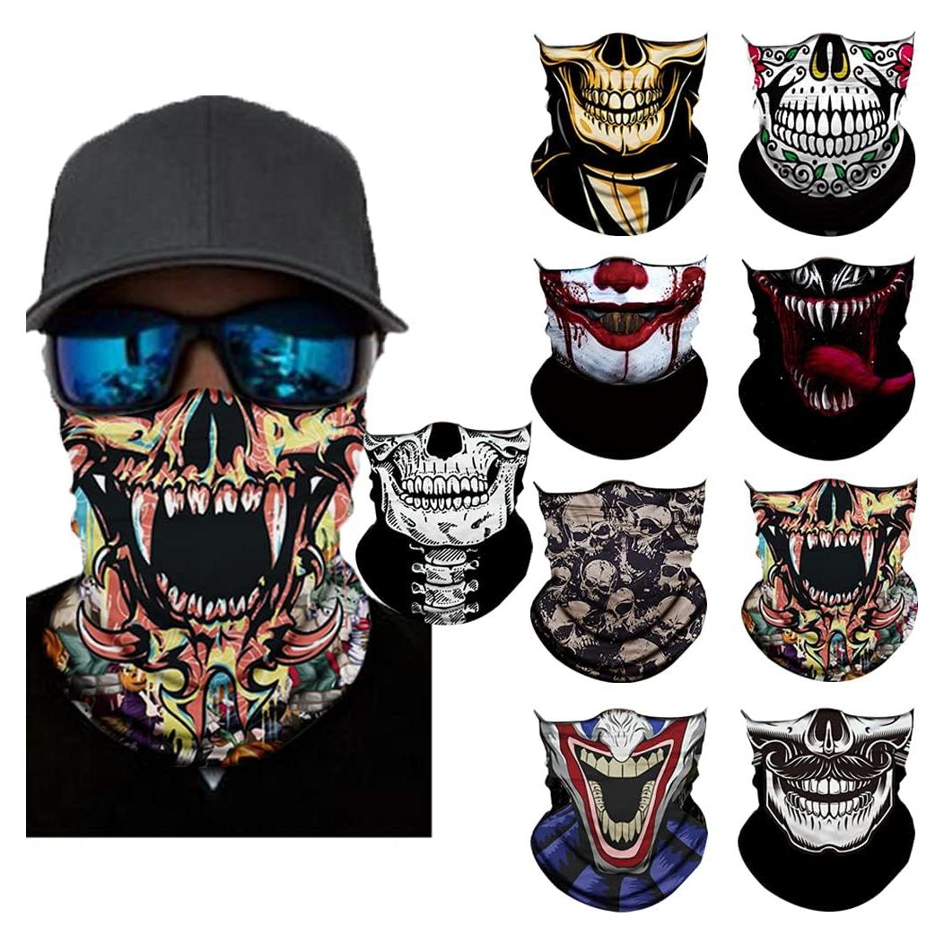 Gaiter para Cuello Unisex Microfibra Protección UV 50x25 cm