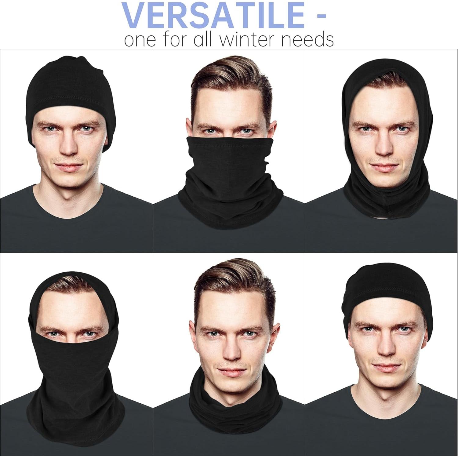 Calentador de Cuello Invierno EXski Suave y Transpirable