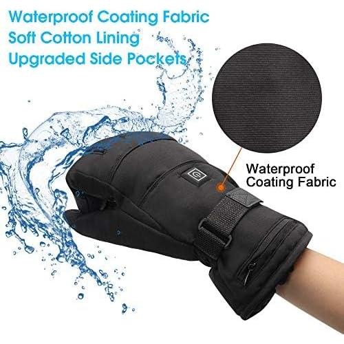 Guantes Calentados Magnolia 3.7V Unisex Térmicos Impermeables