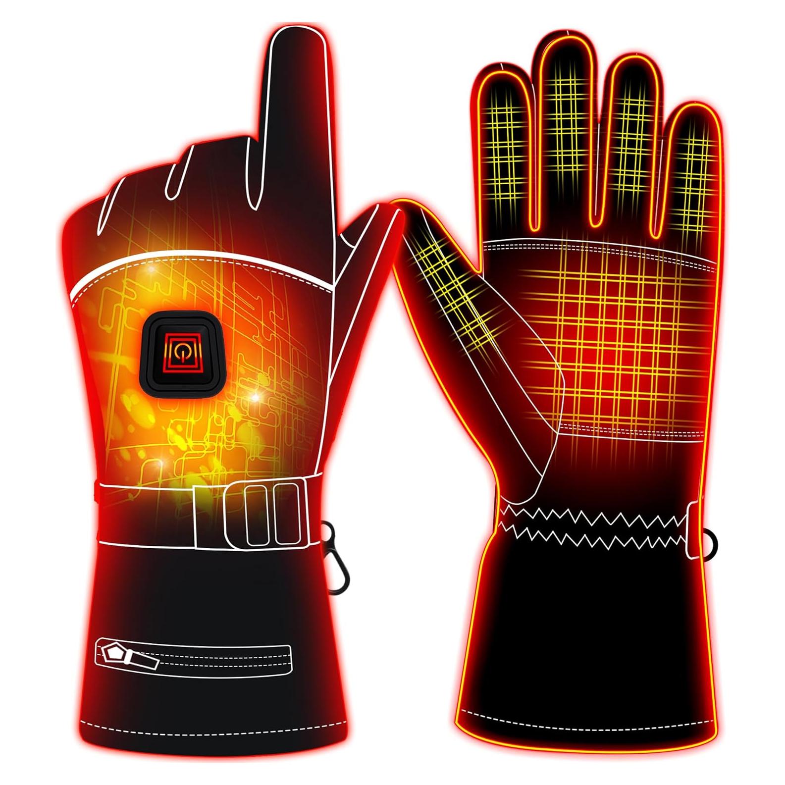 Guantes Térmicos Eléctricos Rabbitroom XL Recargables Impermeables