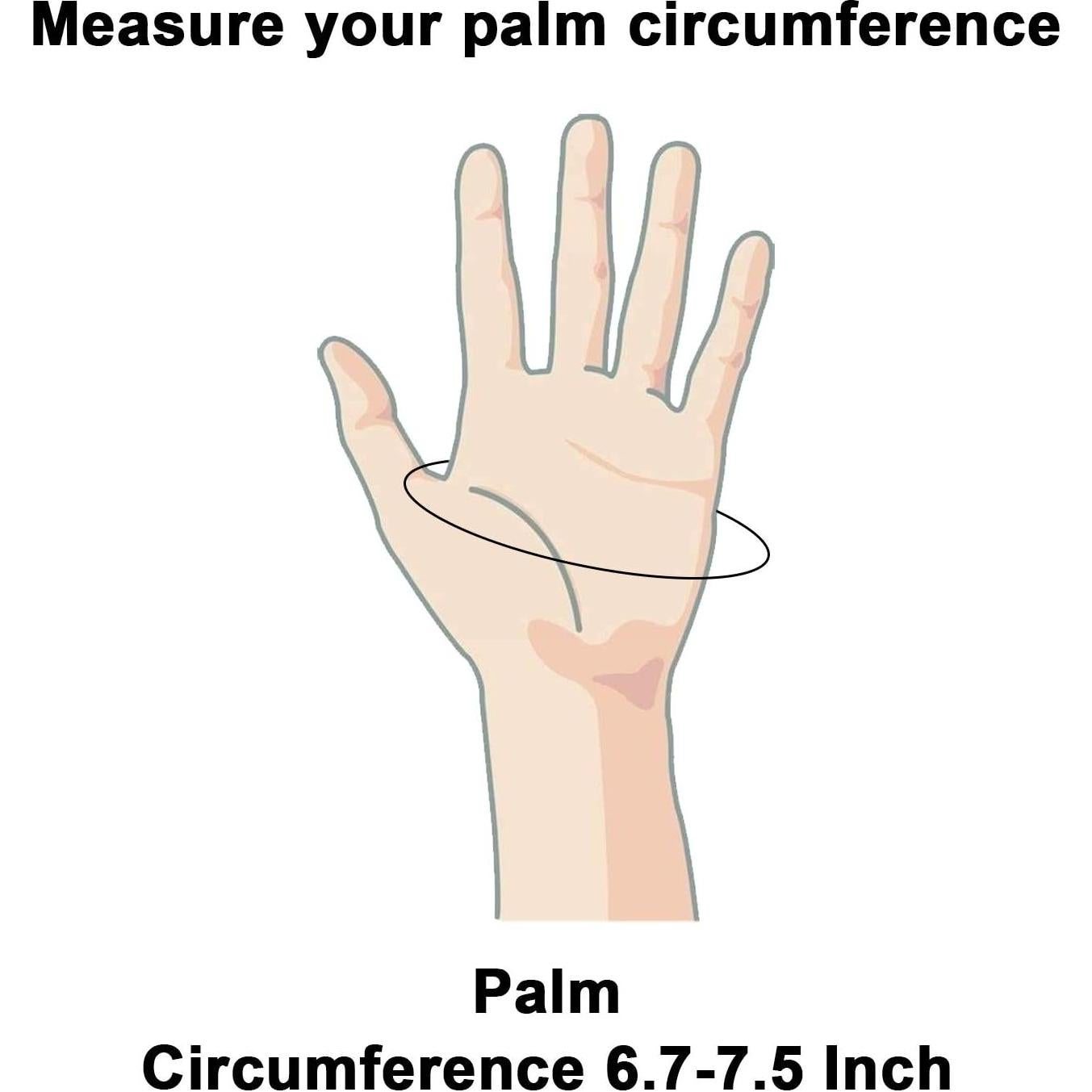 Guantes de Ciclismo Accmor Táctiles Negros - Tamaño Grande