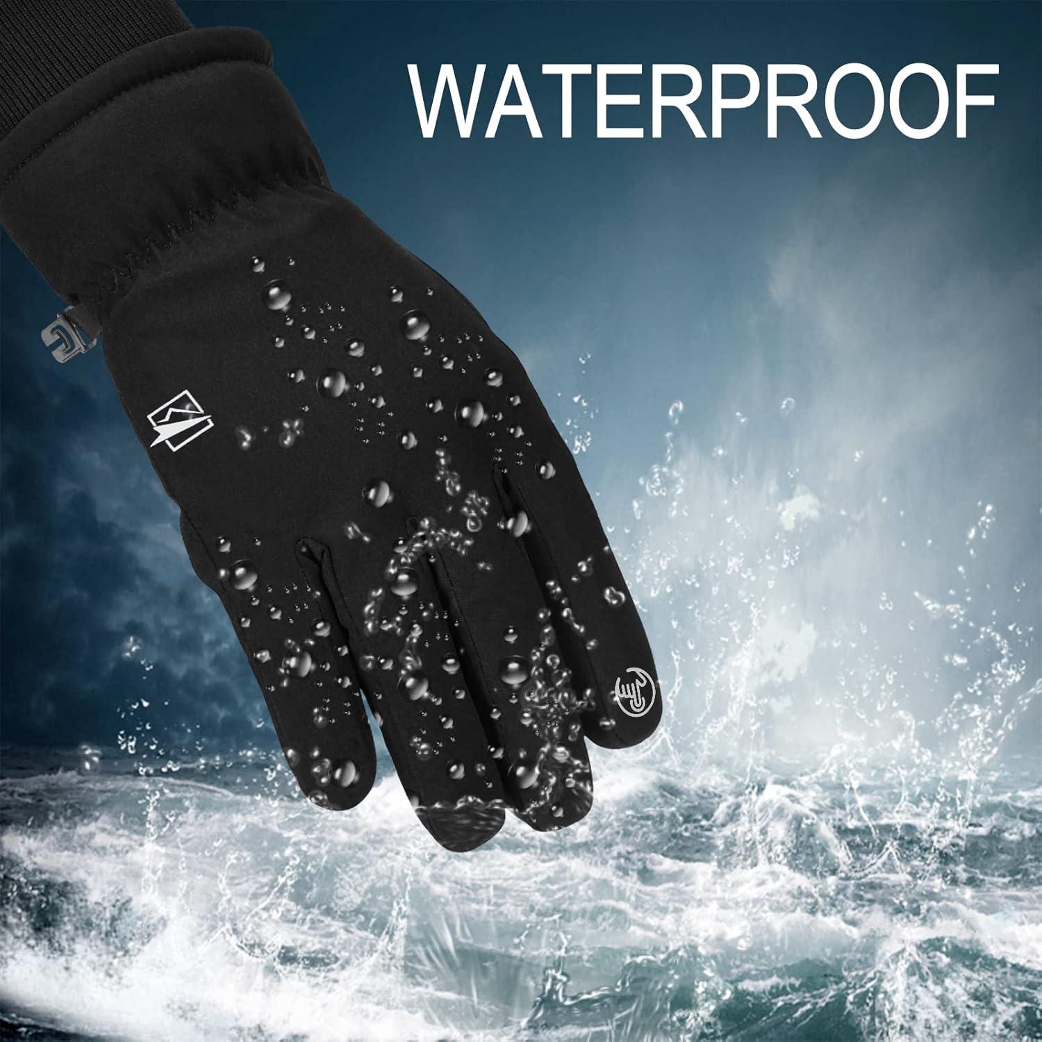 Guantes de Invierno Cevapro Térmicos Impermeables Unisex -30C