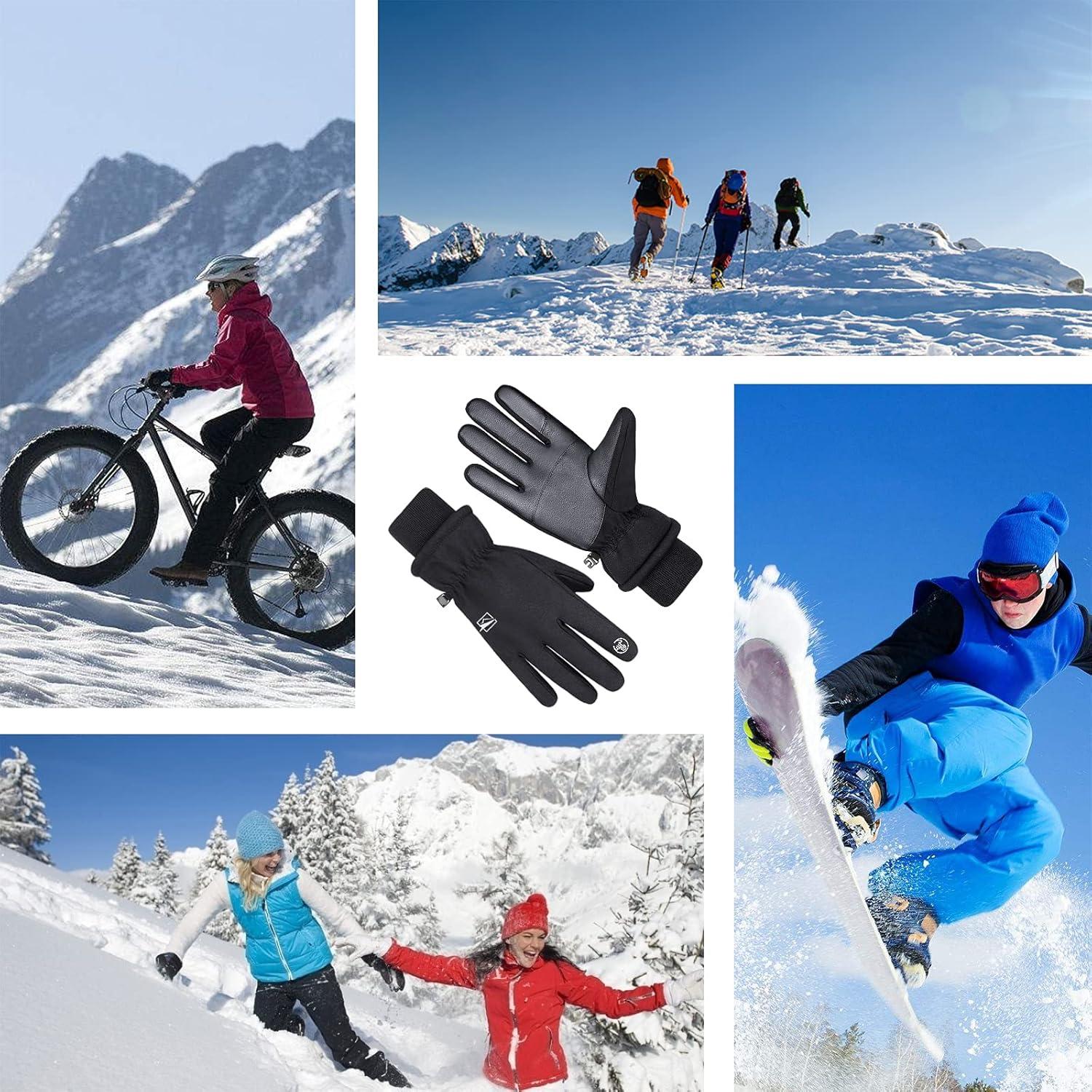 Guantes de Invierno Cevapro Térmicos Impermeables Unisex -30C
