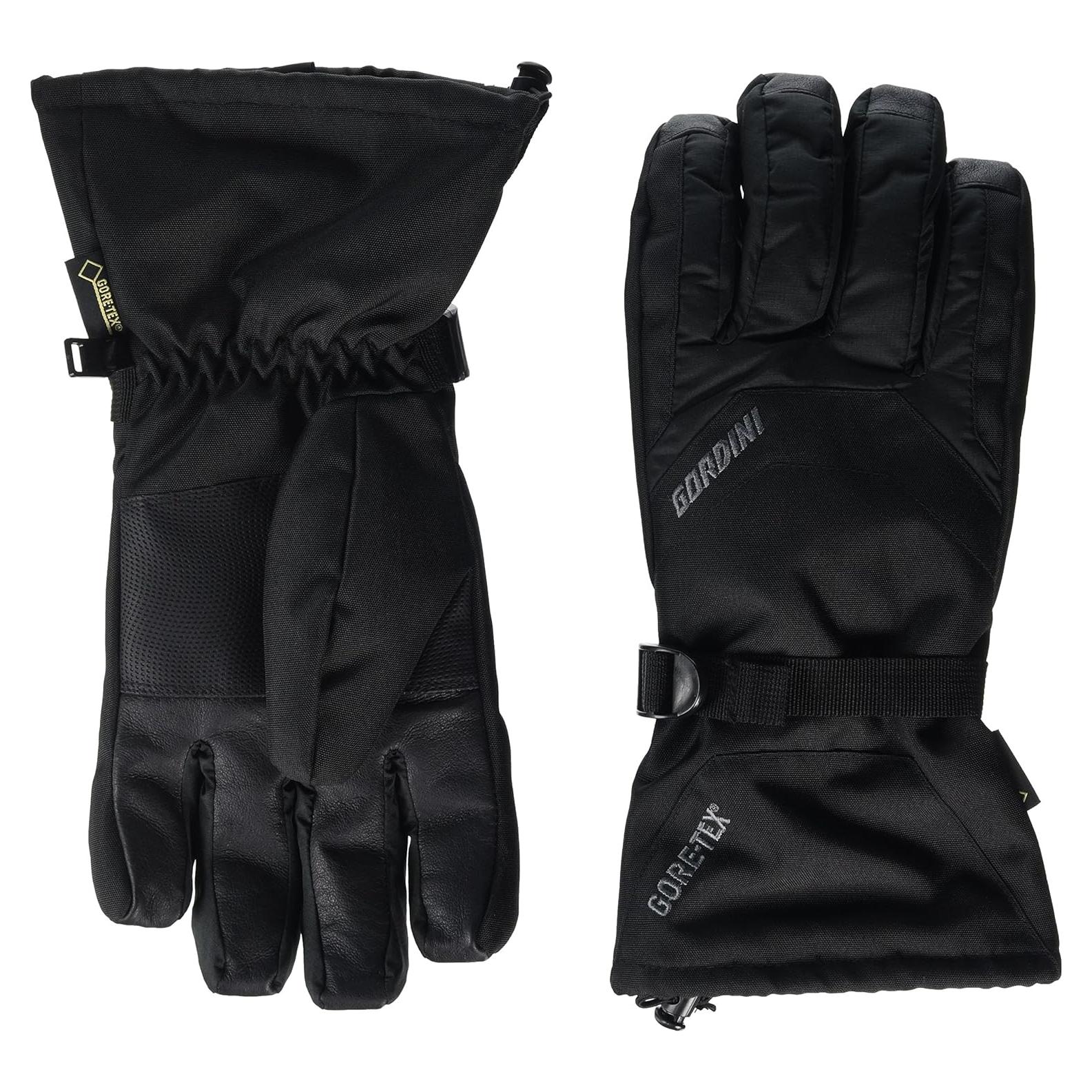 Guantes de esquí Gordini Gore-Tex Gauntlet Hombre Negro
