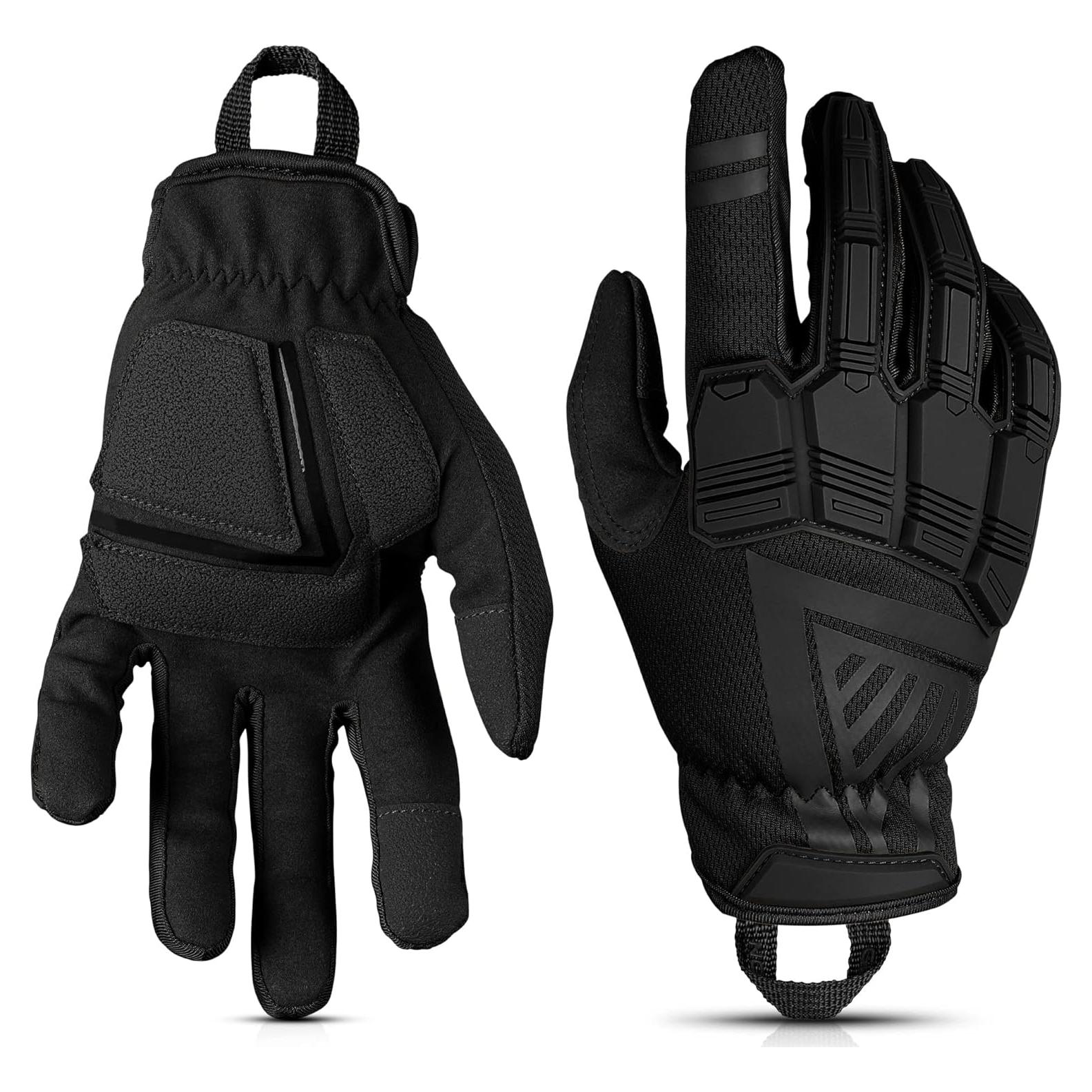 Guantes Tácticos Estación de Guantes Gs-tkg126-bk-2xl Negros